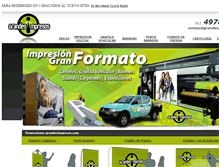 Tablet Screenshot of grandesimpresos.com